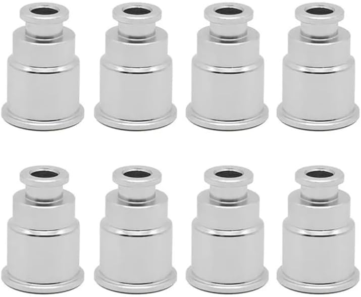 8PCS Short For LS2 TO LS1 Intake or LS3 To Truck Intake injector extender adapter Top Hat Car Top Cap Fuel Injector Adapter Spacer