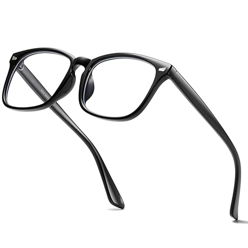 VEOFEMLEA Square Anti-Blue Light Glasses for Enhanced Eye Protection Blue Light Blocking Glasses for Women Men