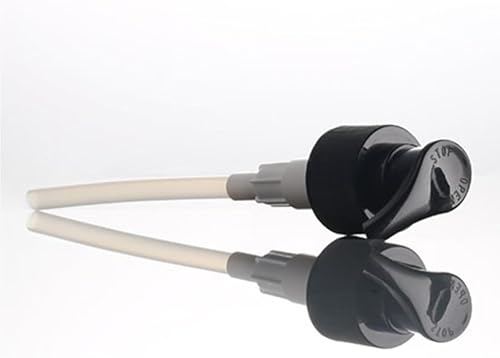 Miniatura 6 de ulafbwur Dispensador de botellas con bomba de plástico transparente, 30016.9 fl oz, loción, champú, gel de ducha, dispensador de jabón, botella de