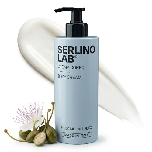 SERLINOLAB Crema Corpo Uomo - Crema anti-età ideale per uomini