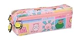 Safta Mr. WONDERFUL COMIC - Portatodo Triple Pequeño, 22x6x8.5 cm