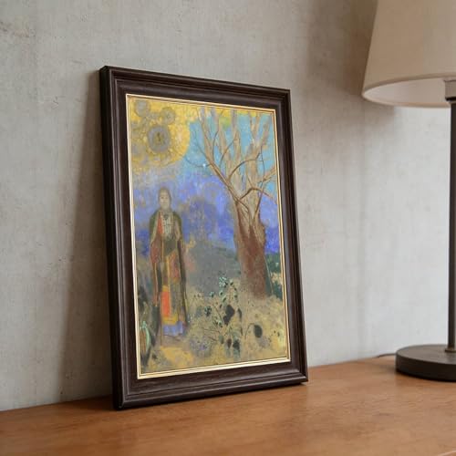 Odilon Redon The Buddha Impression Toile Haute Définition Cadre Suspendu - 5