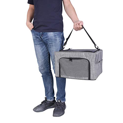 VILLCASE Saco de Transporte para Animais de EstimaÃ§Ã£o Saco de Malha RespirÃ¡vel Saco de CÃ£o Trans