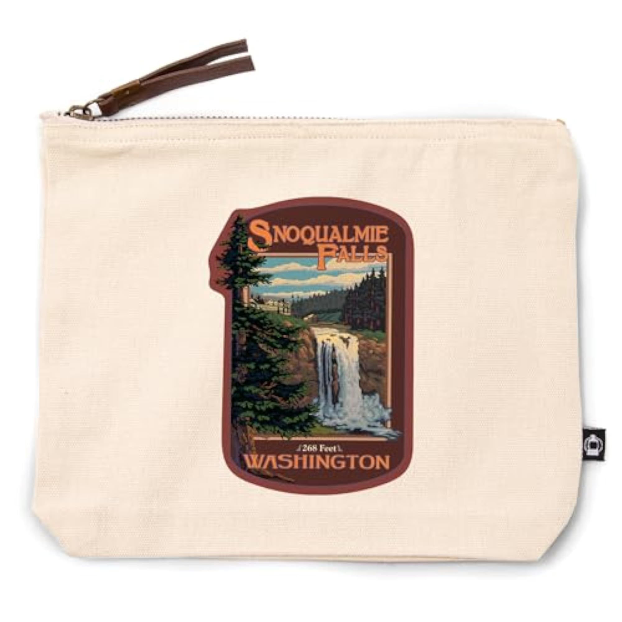 Snoqualmie Falls Washington Day Travel Accessory Go Bag