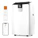 Temprium Mobile Klimaanlage 12000BTU mit Abluftschlauch | 4-in-1 Mobiles Klimagerät mit Fensterabdichtung | APP-Steuerung + Fernbedienung | Leiser Betrieb | 24h-Timer