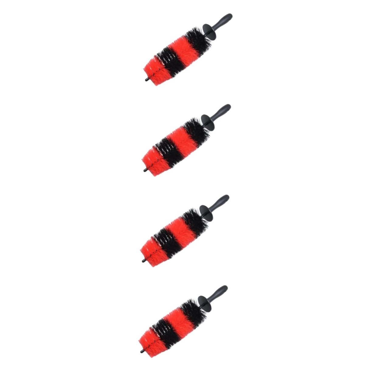 ULTECHNOVO 4pezzi Spazzola per Pulizia Ruote Auto Spazzola Ergonomica per Rimozione Sporco e Detriti di Spazzole Resistente e Morbido per Cerchi e Pneumatici Utilizzabile su Varie Superfici