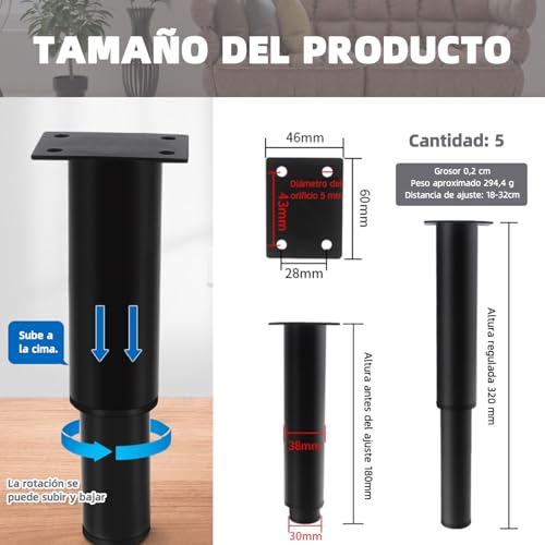 Reviews de Patas más recomendados. 8 Imagen adicional
