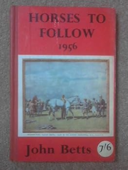 Hardcover Horses to follow (1956) Book