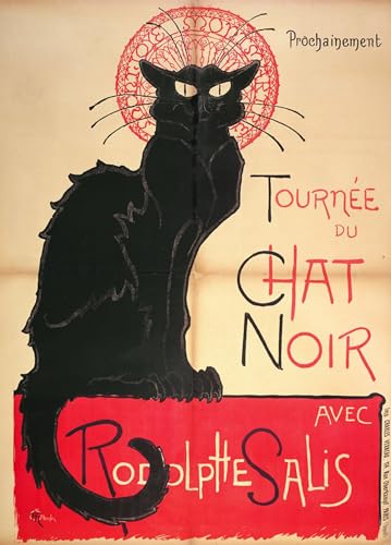 Tableau Cabaret du Néant Steinlen - Impression murale haute définition