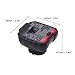 Probador de zócalo, probador de zócalo eléctrico HT106 Cable RCD/GFCI Probador de...