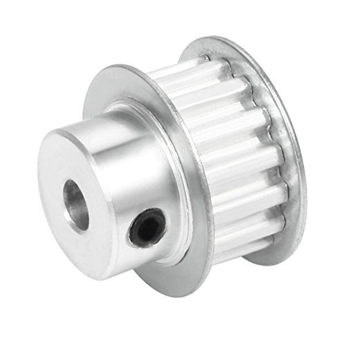 Uxcell Aluminum Xl 15 Teeth 6Mm Bore Timing Belt Idler Pulley Flange Synchronous Wheel For 10Mm Belt 3D Printer Cnc #TOP1