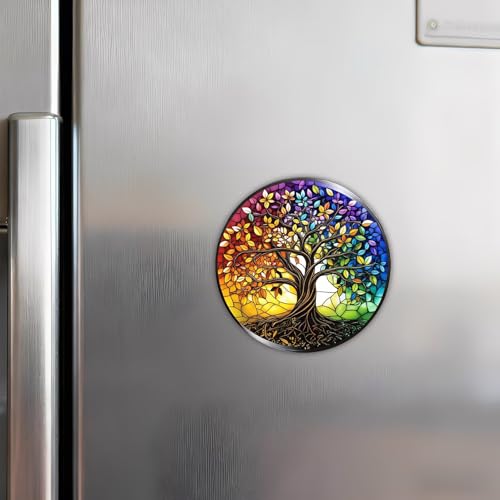 Imán Vintage para Refrigerador Árbol de la Vida 2.3 pulg miniatura 6