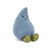 Jellycat Happy Raindrop - H: 13 cm x W: 9 cm x D: 9 cm