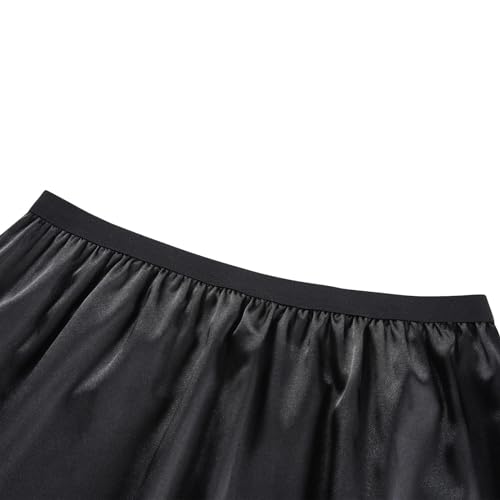 Jupe longue en satin doux finitions premium pour look raffiné