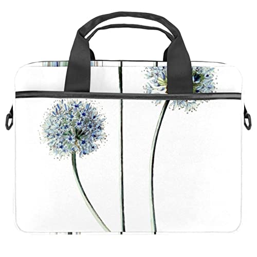 Sacoche ordinateur 13.3 pouces bandoulière pochette pc portable 14 pouces pissenlit