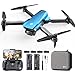 Holy Stone HS290 Foldable Drone with 1080P HD Camera for Beginners, RC Quadcopter with Optical Flow, APP Control, Tap Fly, 3 Speed Modes, 2 Modular Batteries, Toys Gifts for Boys and Girls, Blue