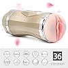 M asturbateur Masculin Automatique 10 modes de vibration et 5 fonction d'aspiration Masturbateur Mains Libre Bouche Suceuse Jouet Sexuel pour Homme,Vagina plussy Massager Relaxation Coupe, T Shirt #1