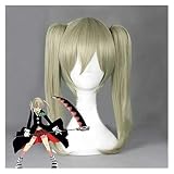 KAPVXRKI Soul Eater Maka Albarn Cosplay Wig Heat Resistant Synthetic Wigs for Halloween Costume Party Role Play+Wig Cap