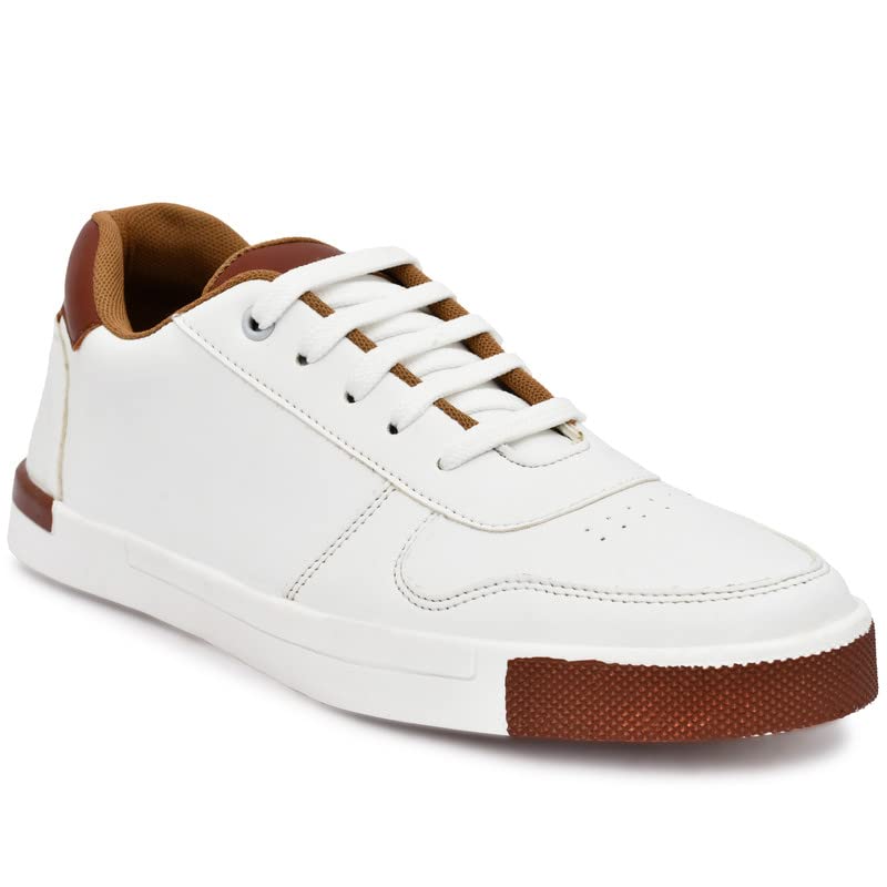 See full amazon price history chart for Marc & Style Mens White Brown Synthetic Sneakers - 6 UK Marc & Style Mens White Brown Synthetic Sneakers - 6 UK (B0C2CPQPBR) Amazon Price History, Amazon Price Tracker