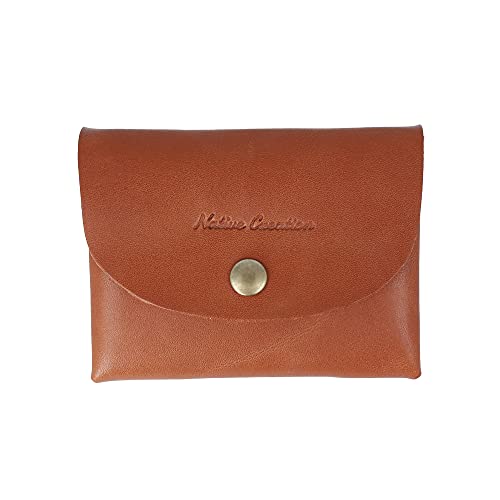 Native Creation コンパクト財布 ミニ財布 本革 栃木レザー レディース メンズ 革 日本製 NC3759 (BROWN)