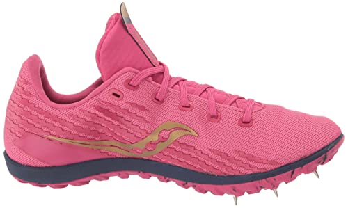Saucony Women's Havok XC3 Spike Cross Country Running Shoe, Prospect Quartz, 5.5