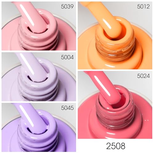 Set de Esmaltes en Gel VENALISA 5 Colores 10ML miniatura 4