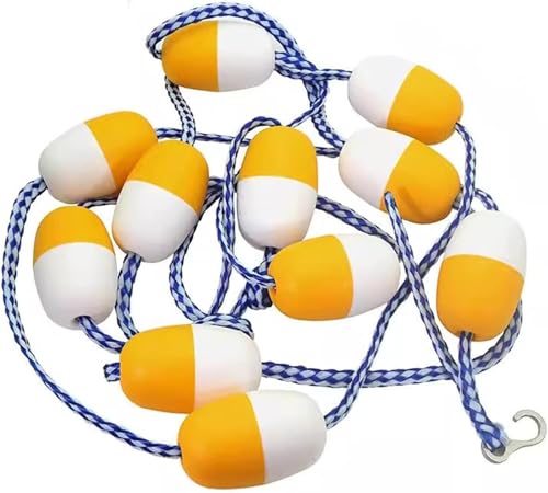 Flotteur de sécurité pour piscine : corde réglable de 4 à 12m