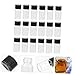 IMIKEYA 20Pcs Sample Sealing Vials with Caps Reagent Bottles for Laboratory and Industrial Use Leak Liquid Storage Transparent