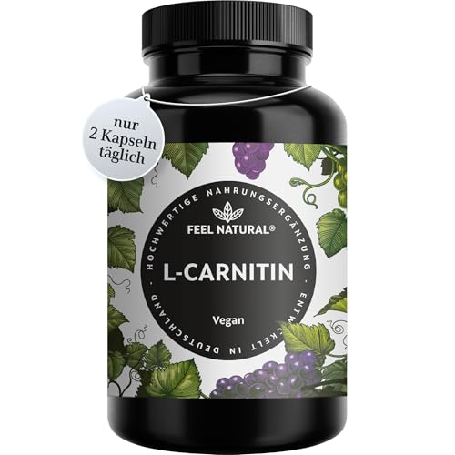 L-Carnitin 120 Kapseln - L-Carnitin-Tartrat in...