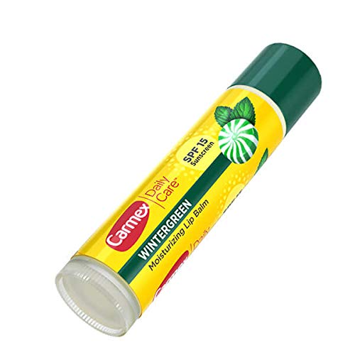 Bálsamo labial hidratante Carmex Daily Care Wintergreen com SPF 15, 4,25 g