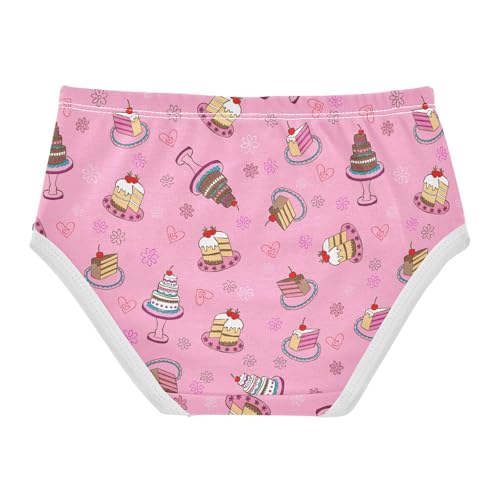 Little Girl Underwear Toddler Panties Kids Undies Cake Soft Cotton Briefs 2T-8Y2