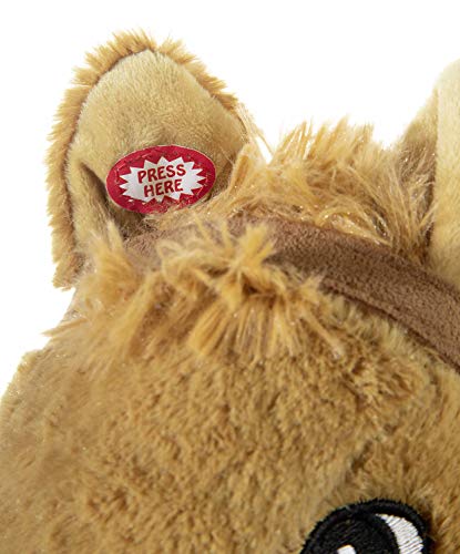 Bibi & Tina 740679 740679-Steckenpferd Amadeus Plüschtier, 2 Jahre to 99 Jahre, Brown