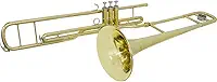 Trombone de Pisto Tenor TB 200PD Laqueado Dourado com Case New York