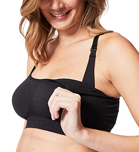Image of Cake Maternity Cotton Candy Wirefree Nursing Bra for Breastfeeding, Seamless Maternity Sleep Bra