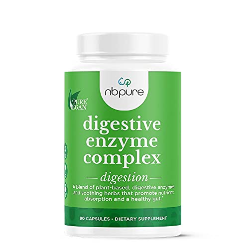 Plant Based Digestive Enzymes (BEST VEGAN DIGESTION)