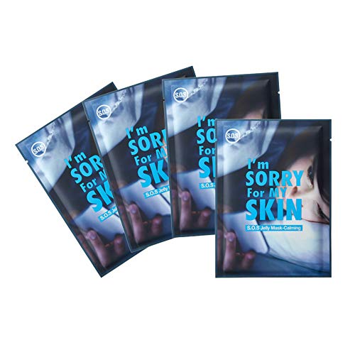 I'm Sorry for My Skin S.O.S Jelly Mask - Calming, 33ml, Pack of 4