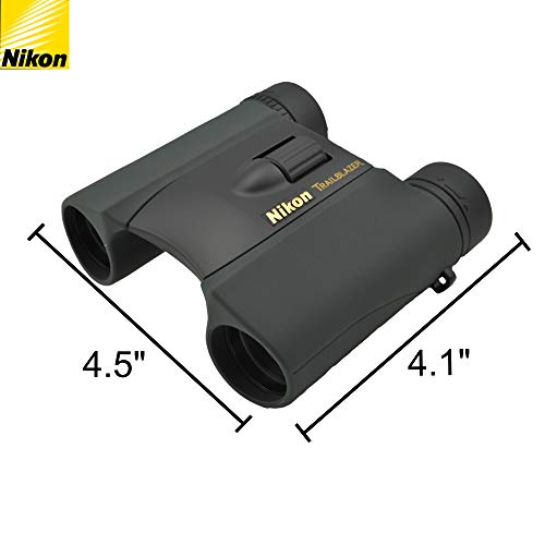 Nikon Trailblazer 8X25 Atb Binoculars, Waterproof (8217), Black Bundle With A Nikon Lens Pen And Lumintrail Cleaning Cloth #TOP1