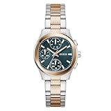 GUESS Orologio da polso da donna Birdie acciaio inossidabile, Oro rosa, Bracciale