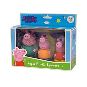 Peppa Wutz Badespielzeug-Set, 3 Stück