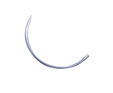 CynaMed Suture Thread with Needle (12-Pack) Training Sutures for Educational Use, 3/0, 25mm Blade, 3/8 Reverse Cutting (12-Pack)