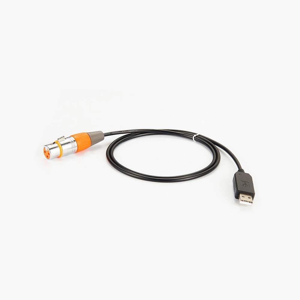 USB to RS485 Serial Cable with XLR Female 3Pin Connector 1 Meter