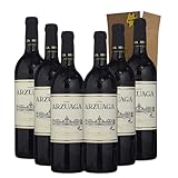 Arzuaga Crianza - Ideal para Maridar con Carne y Comida Mediterránea - Pack 6 Botellas 75cl