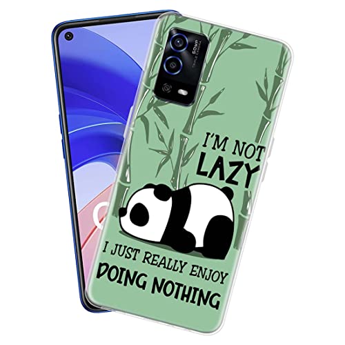 Image of Fashionury Back Cover for Oppo A55 Designer | Printed|Transparent |Flexible| Silicon- D1007