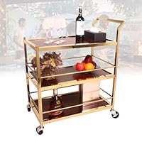 Amazon.co.jp: キッチンワゴン・アイランド 2段/3段 ラック キャスター