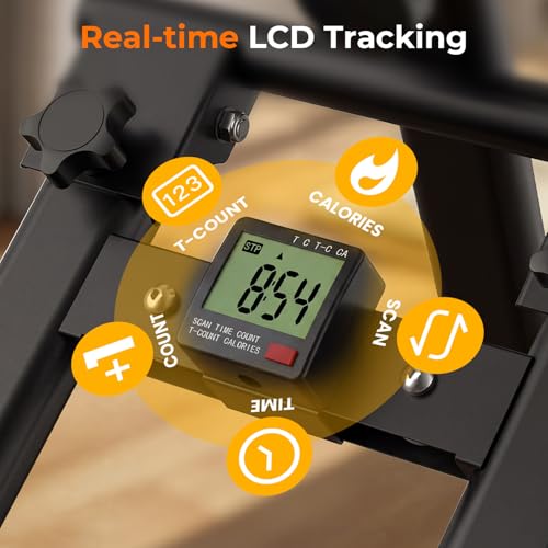 Image of OWLSKY Stair Stepper for Home,Vertical Climber Exercise Machine with Stable Triangular Frame, Smooth & Quiet Motion, Full Body Workout Equipment