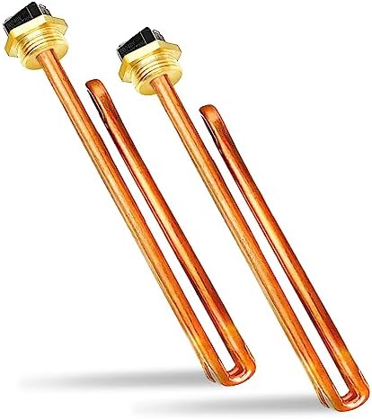 Best Rheem 50 Gallon Electric Water Heater Element - What You Need to Know 8 Upgrade HE 90240 Heating Element, For Ecosmart ECO 18 24 27 36, Rheem, Eemax, Richmond Electric Tankless Water Heaters, Water Heater Element Heater Parts, 9KW 18KW 27KW 36KW 240V, 2 Pack