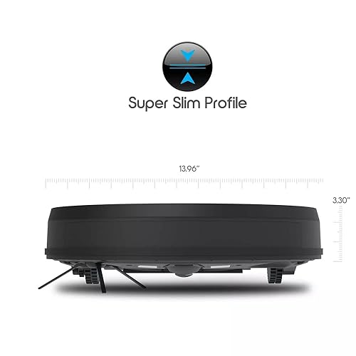 Miniatura 3 de Tzumi ionvac Optimax, Smart Optics Robovac con Wi-Fi y aplicacióncontrol remoto