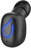 Casque Bluetooth Mini écouteurs Bluetooth sans fil invisibles, Écouteurs sportifs, Bluetooth 4.2 Ultra léger dans l'oreille Casque Oreillette unique sans fil, Fonction mains libres Nell Cancell, Séanc
