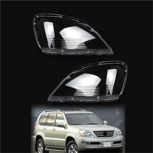 Abat-jour coque d'objectif anti-fissure pour phares avant de Lexus GX