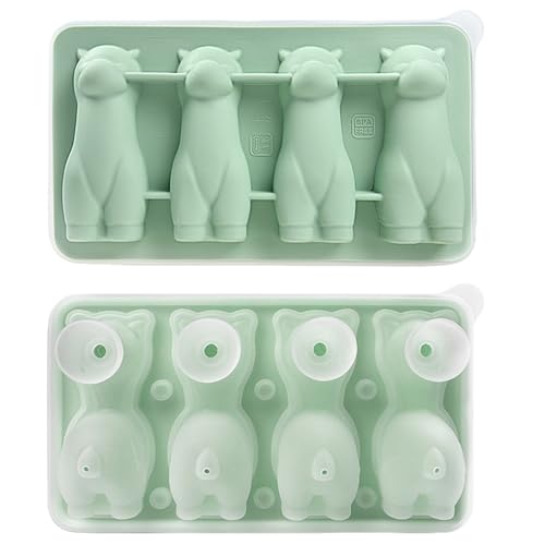 Molde de silicona para hielo con forma de alpaca miniatura 3